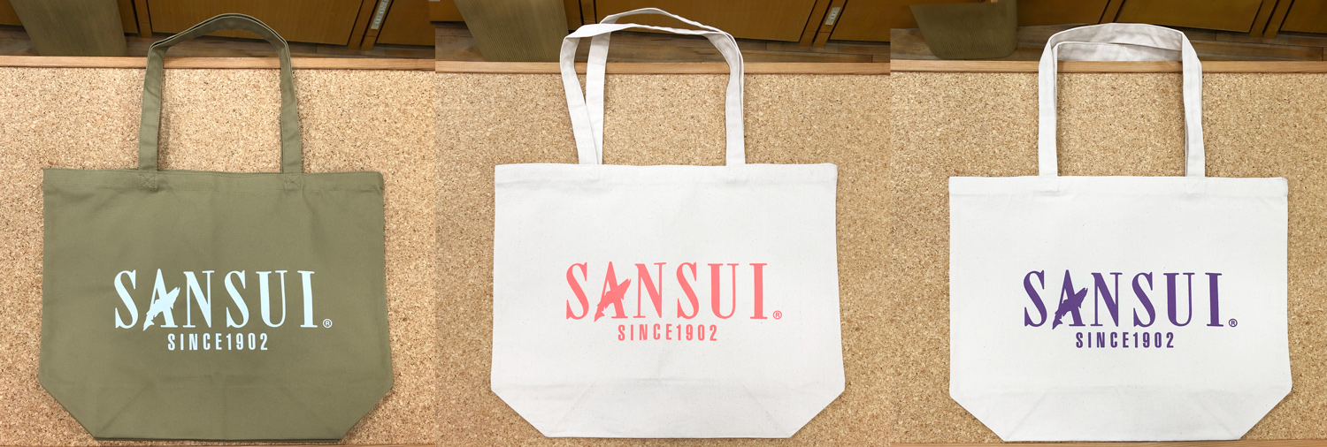 オリジナルトートバッグに新色が追加しました！